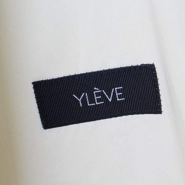 美品 2021年 YLEVE イレーヴ COTTON TAFFETA MODS COAT コットン