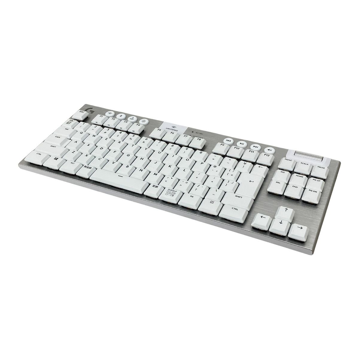 富士通 - キーボード パソコン PC ゲーム 白 ロジクール YR0076 中古 Logicool YR0076 G913 TKL ワイヤレス ゲーミング キーボード PC