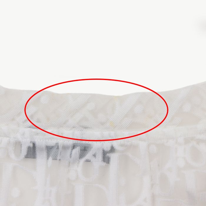 DIOR ディオール オブリーク トロッター Tシャツ M 白