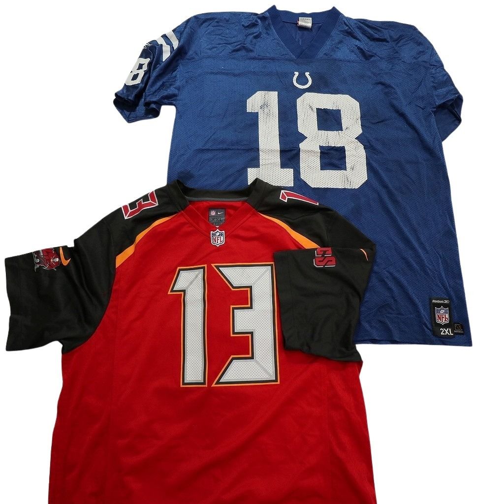 NIKE NFLブロンコス ユニフォーム アメフトゲームシャツ 2XL 90s NIKE NFLブロンコス ユニフォーム アメフトゲームシャツ 2XL 90s