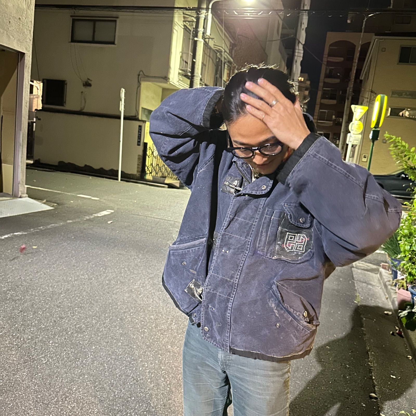 90's essenza MADE IN ITALY Fireman Jacket - メルカリ