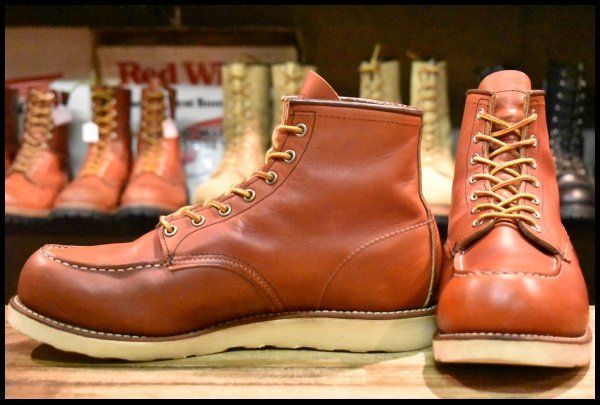 【箱付美品•10年•5E】レッドウィング8875アイリッシュセッターモックトゥ 10.5E 良品 14年】レッドウィング 8875 アイリッシュセッター 赤