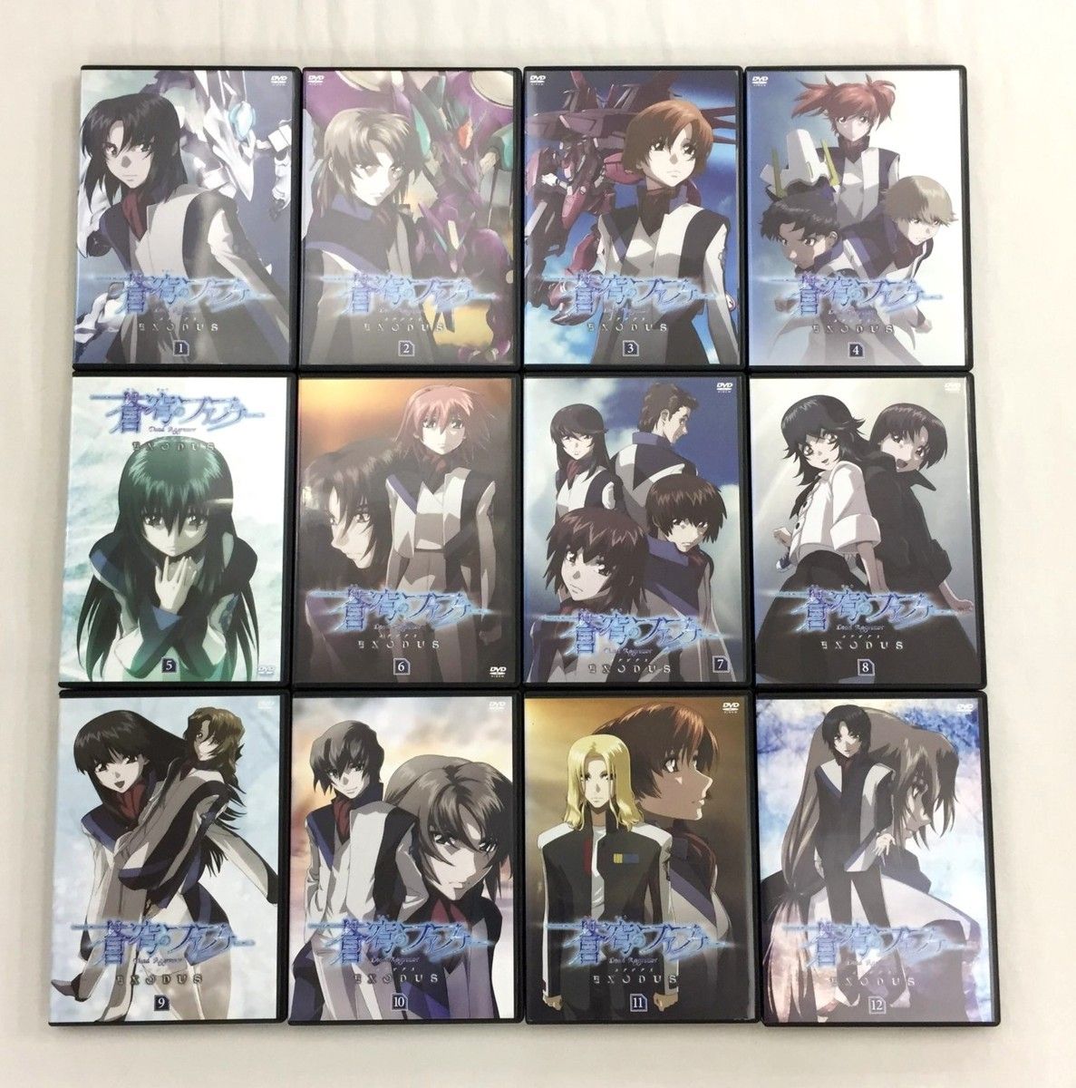 中古】DVD 蒼穹のファフナー EXODUS(全巻セット 12枚セット)第1