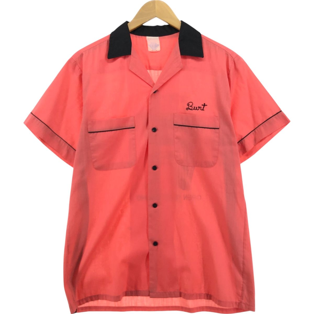 VINTAGE USA製70s HILTON ヒルトン ボウリングシャツ 70s VINTAGE