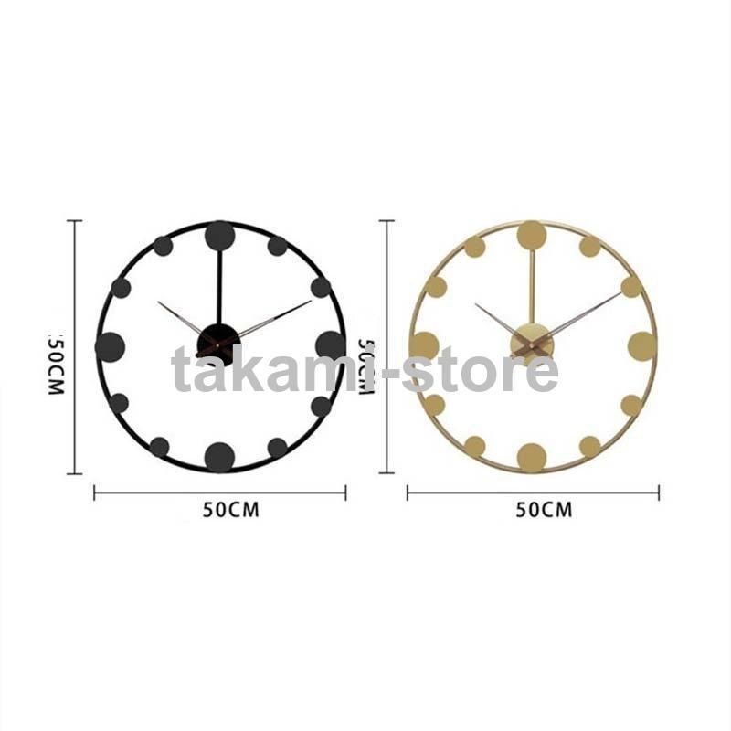 壁掛け時計 掛け時計 ウォールクロック 金属製 おしゃれ 見やすい