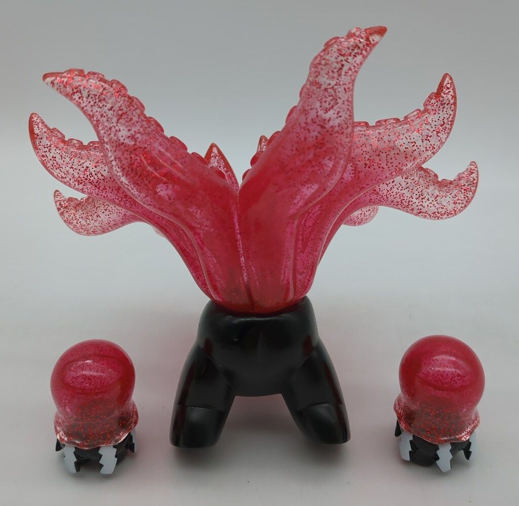 独創的 BRAIN GRAPE 九尾ノ狐モドキ 赤クリアラメ・黒成型 こんそめ その他