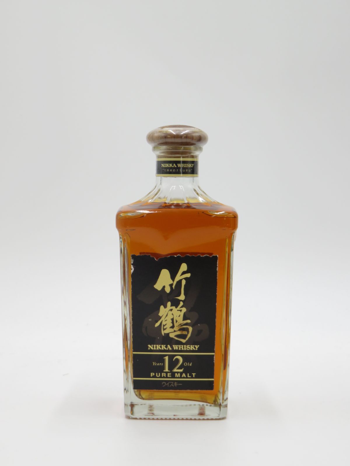 貴重品】「竹鶴12年ピュアモルト角瓶」終売ボトル！(箱無し） 【公式通販】