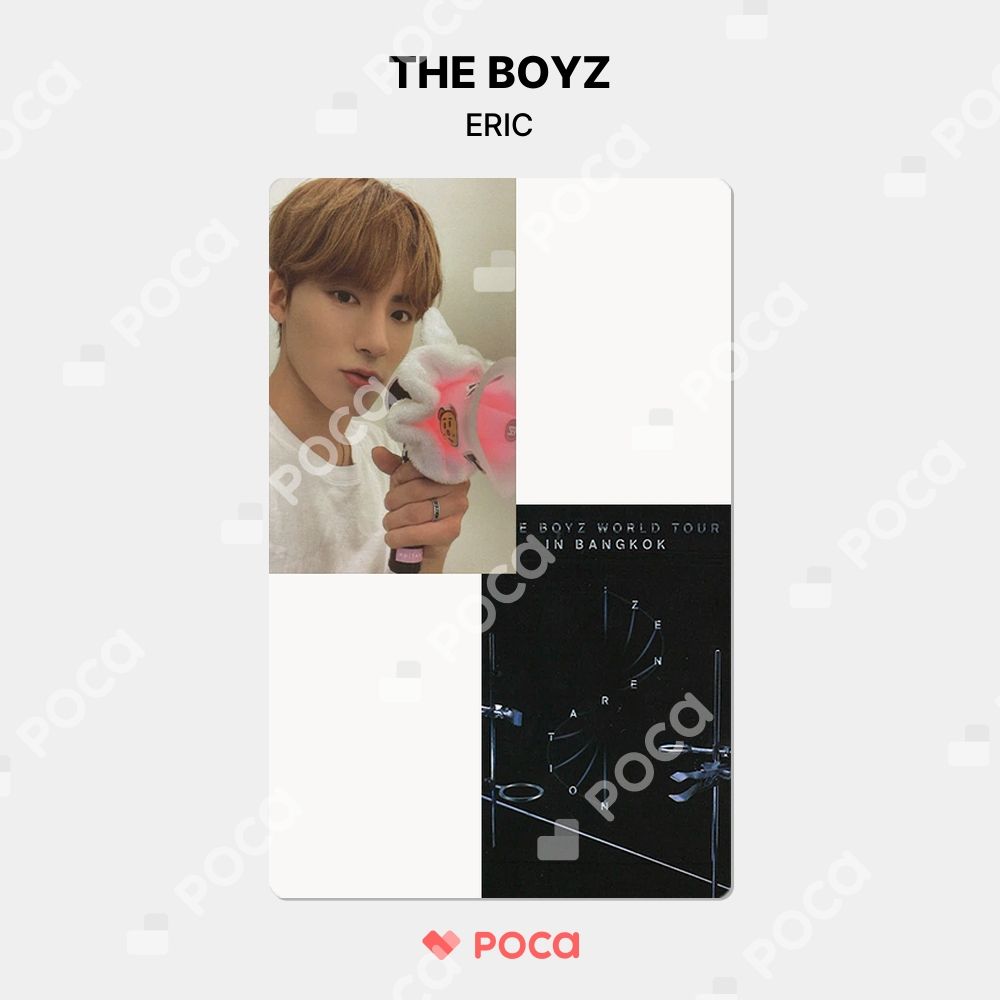 the boyz エリック　トレカ　セット　ヨントン　アルバム　証明写真 THE BOYZ エリック トレカ THE BOYZ 2ND WORLD TOUR