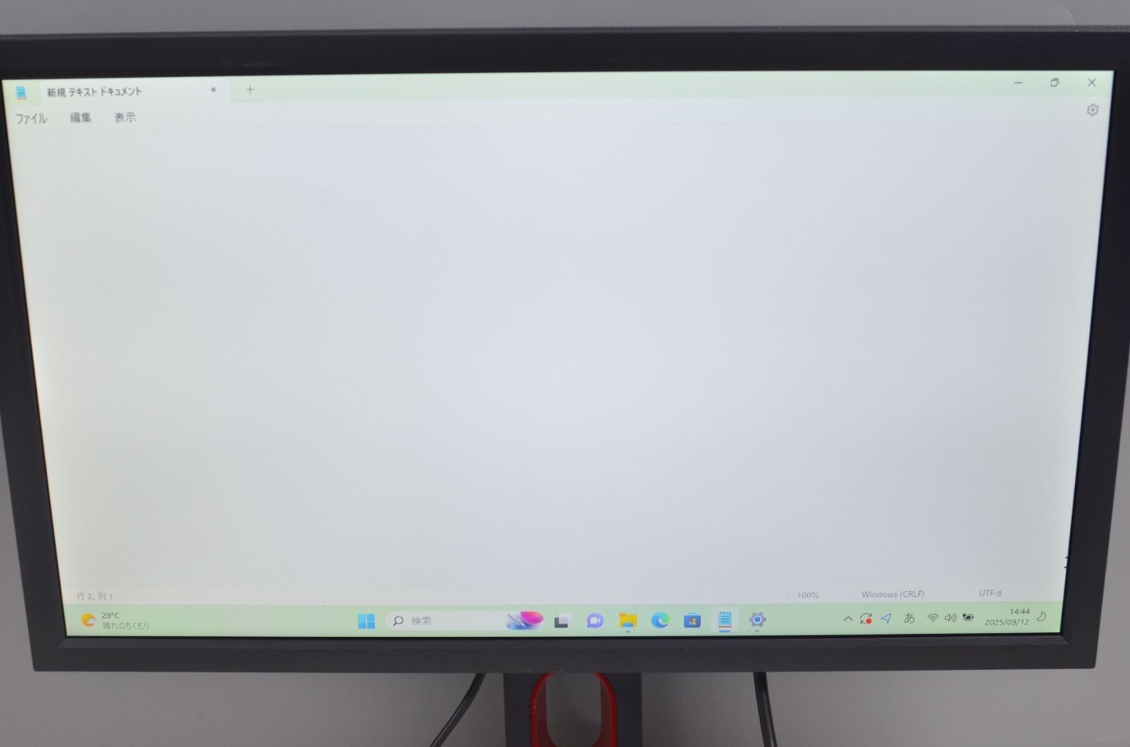 中古品 BENQ ZOWIE XL2411K 24型ワイド液晶ディスプレイ フルHD 確認済