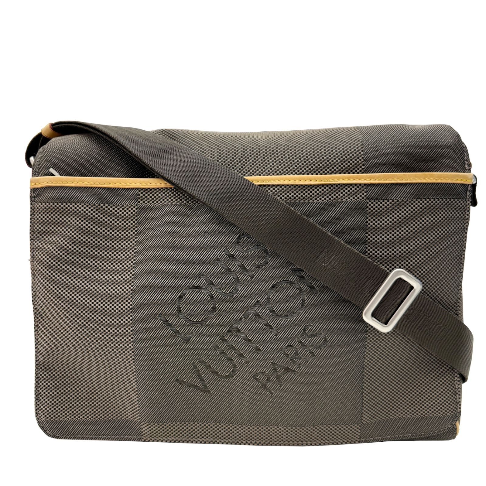 LOUIS VUITTON ルイ ヴィトン メサジェ ダミエ・ジェアン M93030 VI2068 メッセンジャーバッグ ショルダーバッグ テール  メンズ キャンバス レザー - メルカリ