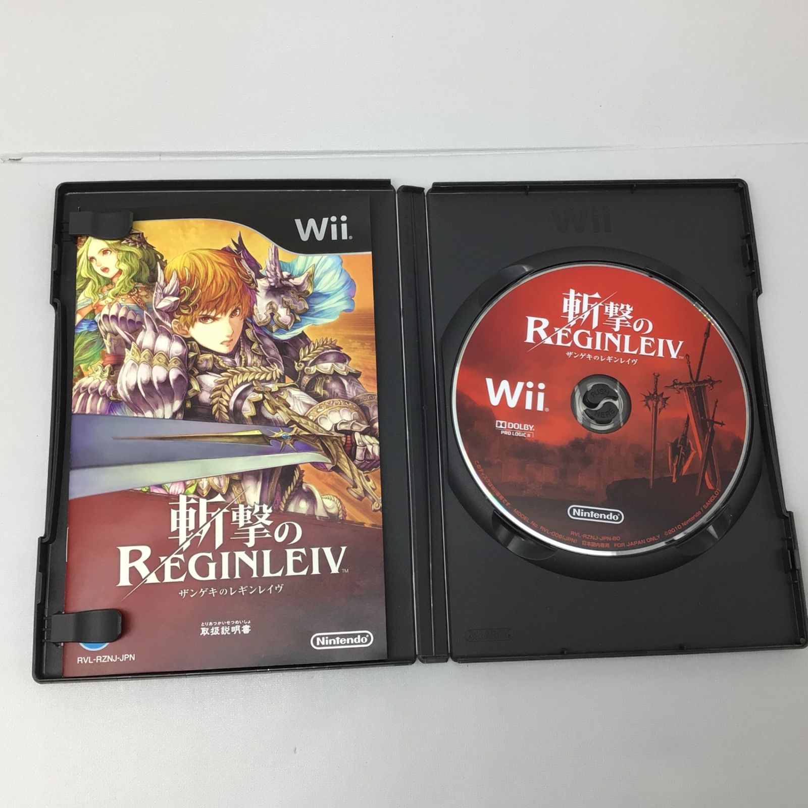 8084 Wiiソフト 斬撃のREGINLEIV レギンレイヴ 任天堂