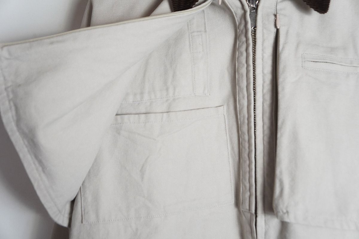 25SS BAL バル COTTON CANVAS STEALTH POCKET WORK JK コットン キャンバス ポケット ワーク ジャケット BAL-2134 サイズ3 灰929P KANDAIZUMI_COM