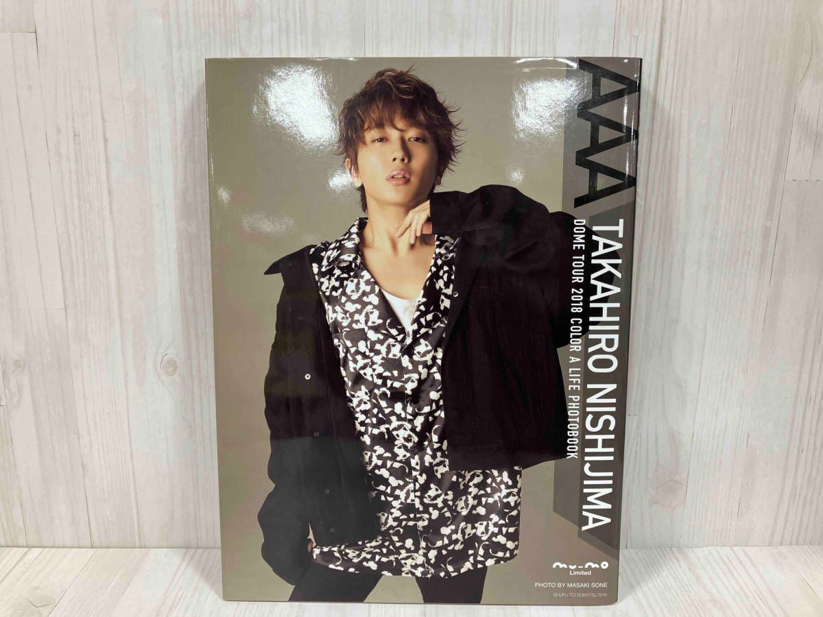 AAA - AAA DOME TOUR 2018 CAL写真集 西島隆弘Ver. AAA DOME TOUR 2018 COLOR A LIFE PHOTOBOOK(mu-mo限定アナザー