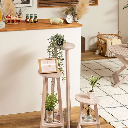 東谷 プランターベースM ブラウン GUY-922WH