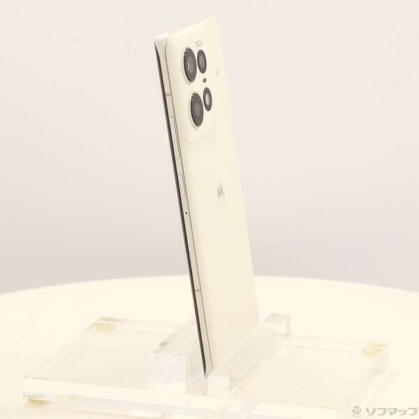スマートフォン・携帯電話 〔品〕 motorola edge 50s pro 256GB バニラ
