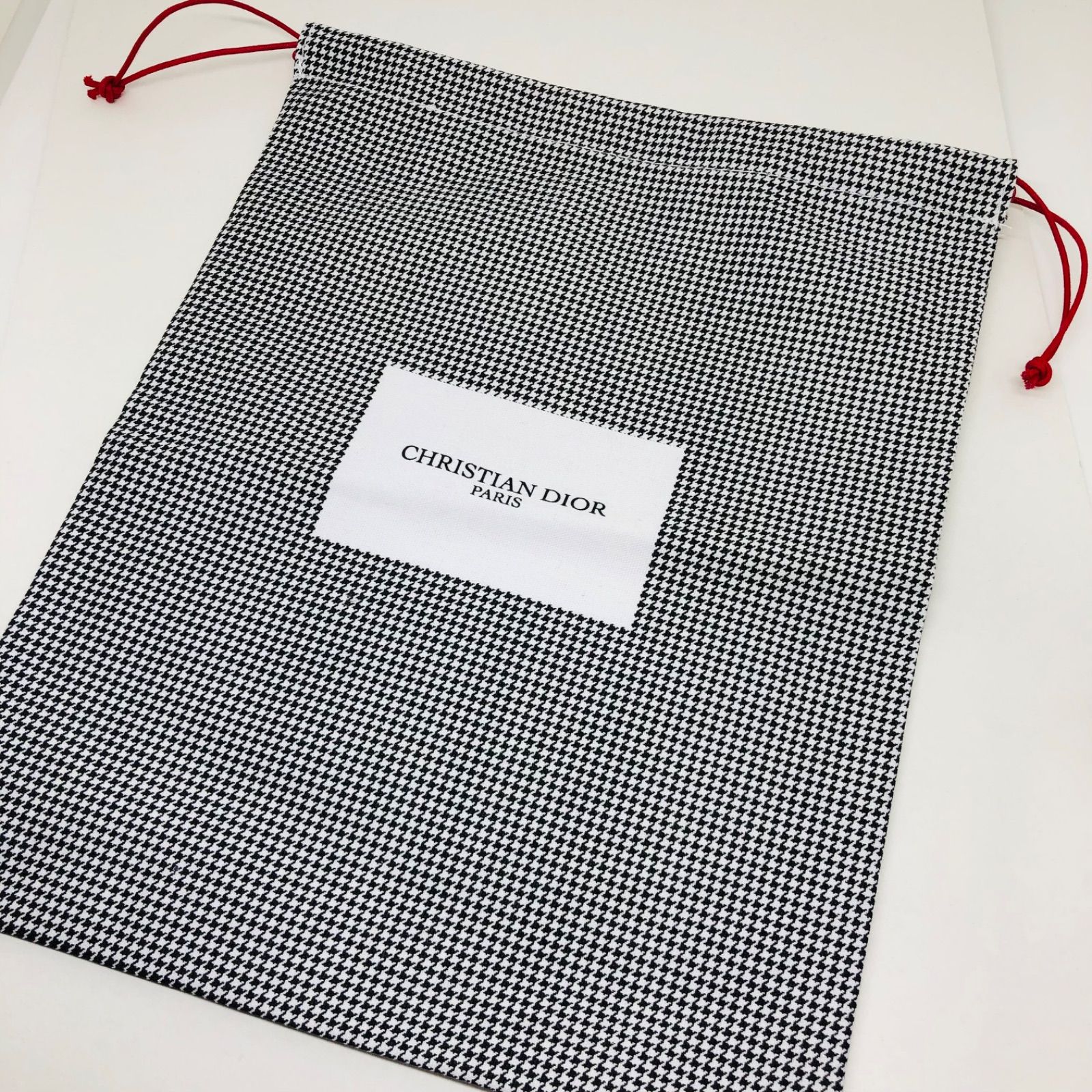 ディオール/巾着ポーチ【千鳥格子】 - メルカリ