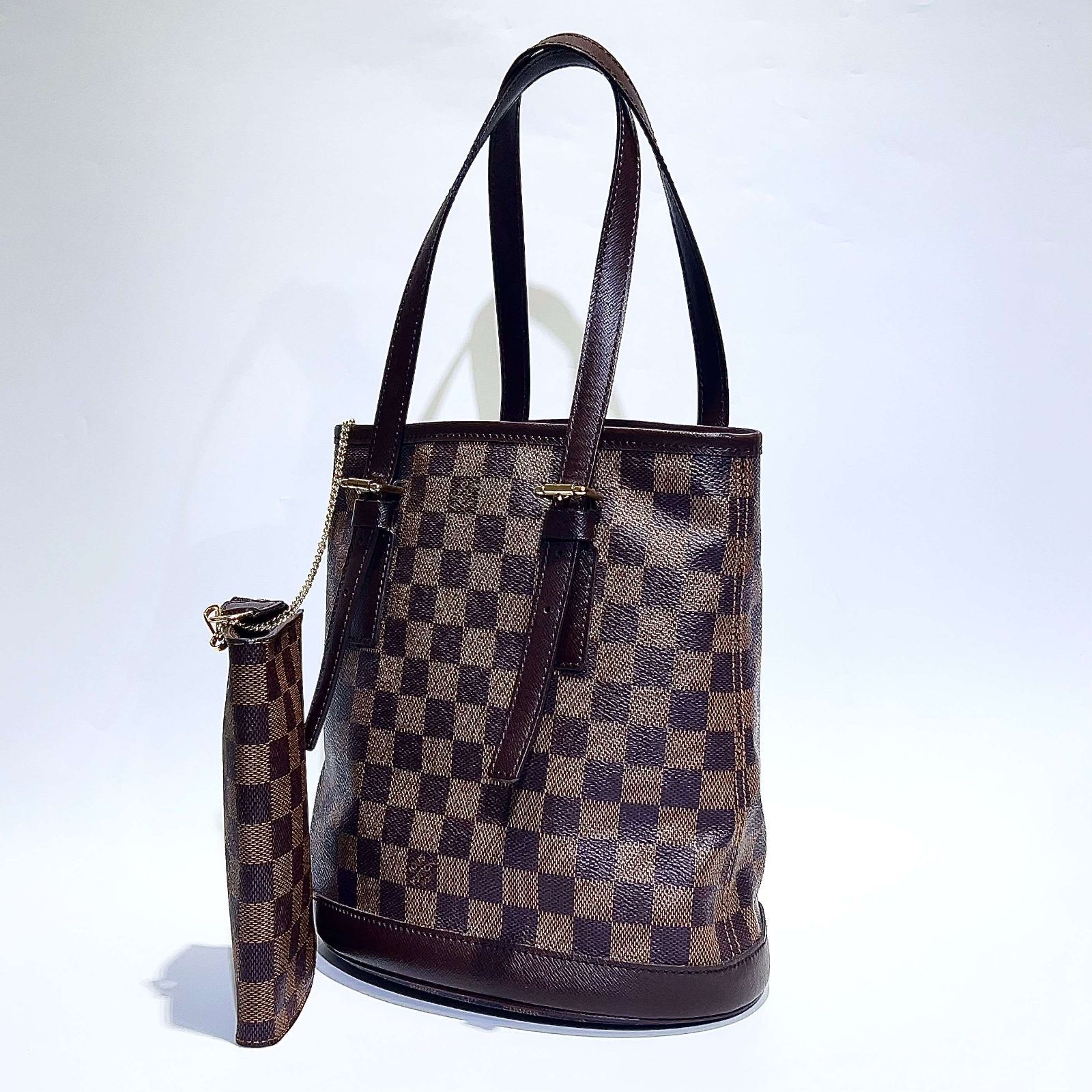 Louis vuitton ルイヴィトン マレ バケット ショルダー トートバッグ