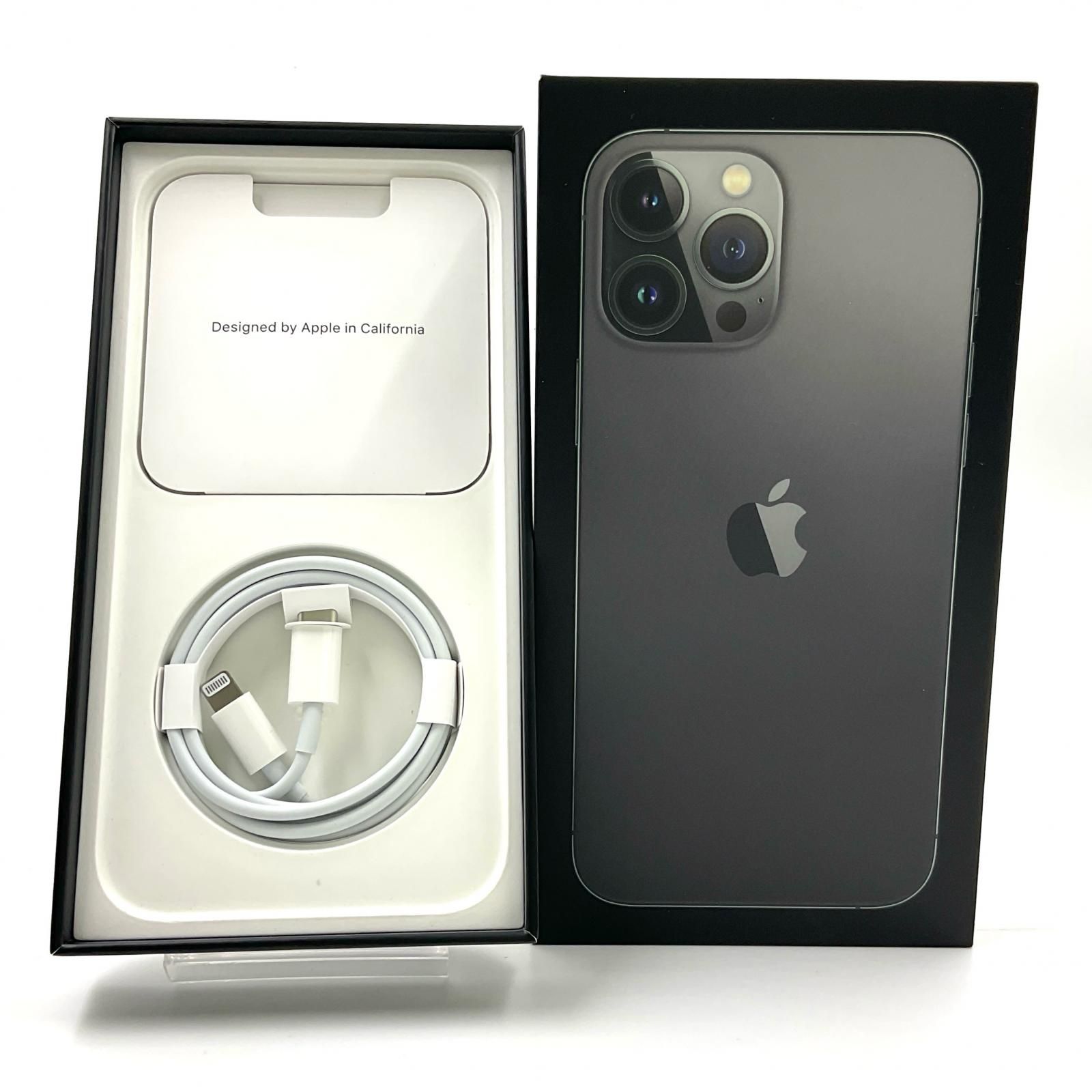iPhone 13 Pro Max 1TB グラファイト docomo 白ロム 美品 動作