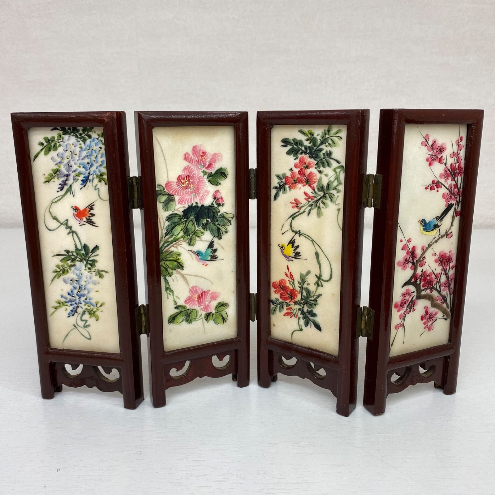 中国漆塗り 屏風 折り畳み衝立 2025年最新】Yahoo!オークション -衝立