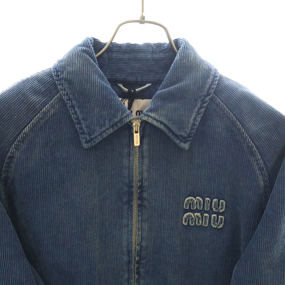 miumiu (ミュウミュウ) フロントロゴ ウォッシュド コーデュロイ