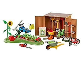  【中古】【非常に良い】Playmobil 6558 Tool Shed With Garden その他