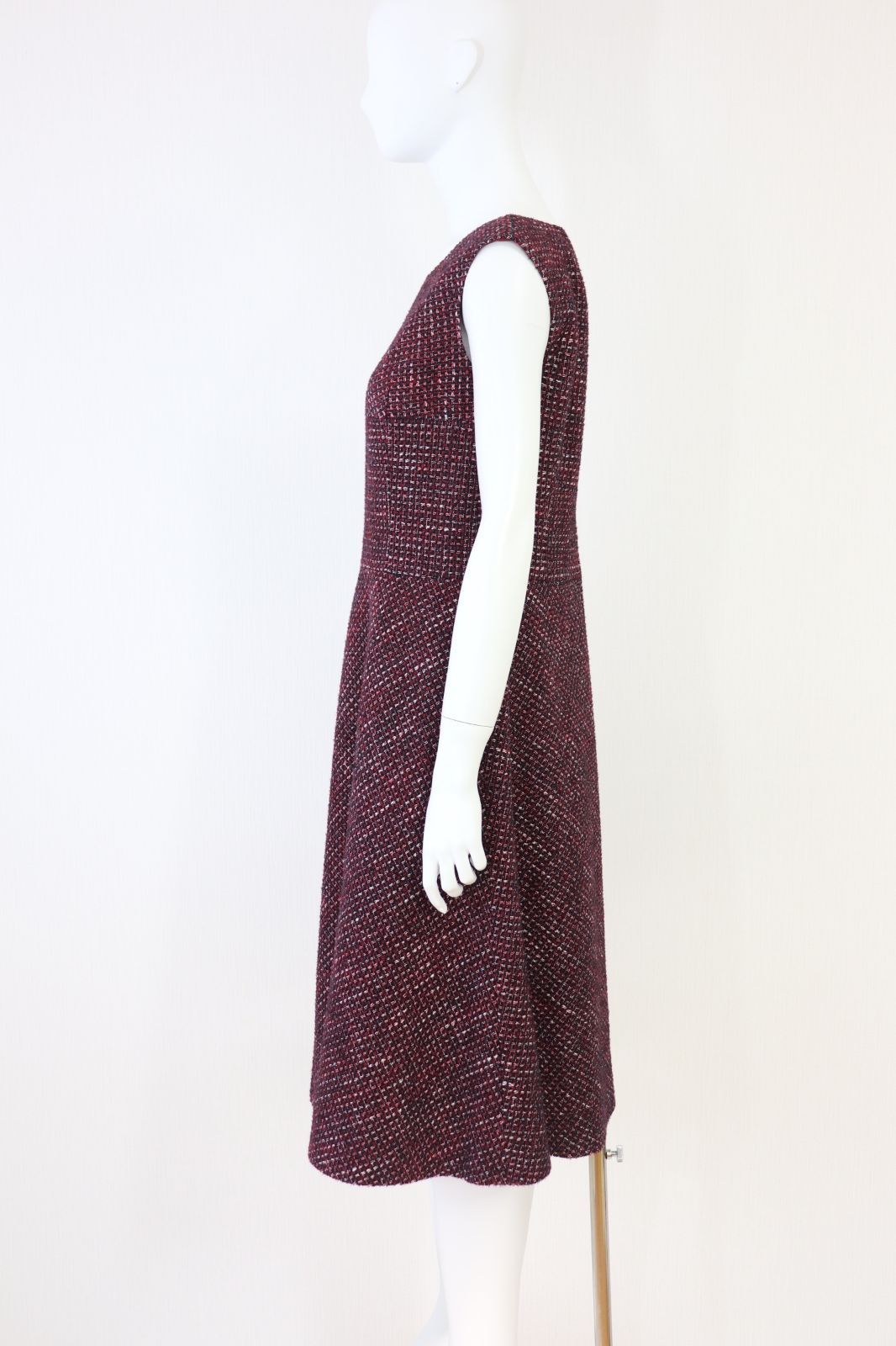 Rene☆ルネ ツイードワンピース 6936740 赤系 - メルカリ