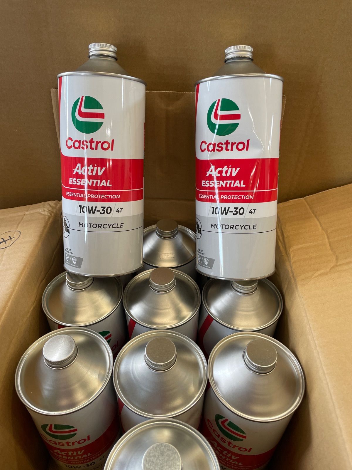 カストロール･アクティブエッセンシャル 4T 10W30 MA 1L 12本セット