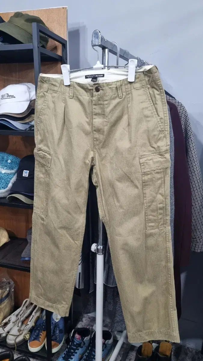 SAMSUNG サムスン正規品 EASTLOGUE イーストローグ X BEAKER カーゴ コットン パンツ ウエスト32size