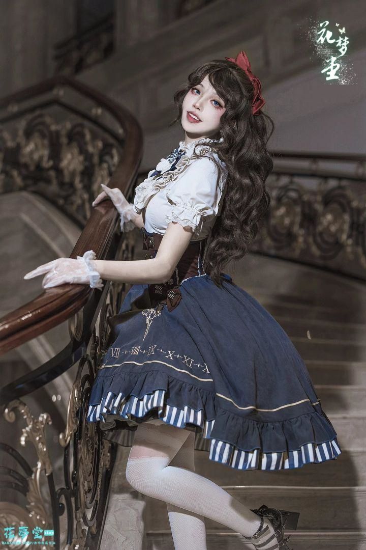 25年 ♥コスプレドレスロリータセット 仮装 オリジナル 洋服 ロリータ ワンピース 撮影会 舞台 イベント 原野空間-248