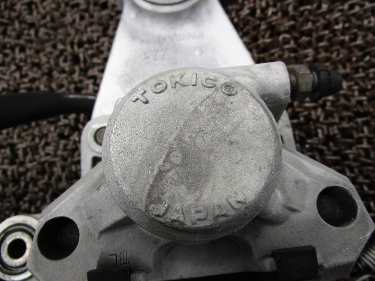 ZRX1100 リアキャリパー マスター ブレーキペダル A5762 ZRT10C カワサキ ZXT10CE キャブ車 BRIGHTFACE_UK