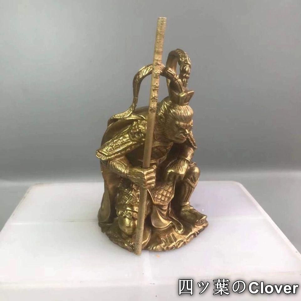 銅製 仏像 闘戦聖仏仏像 孫悟空 装飾品 工芸品 置物 - メルカリ