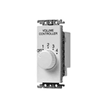 【】パナソニック(Panasonic) コスモシリーズワイド21 埋込ボリュームコントローラ ホワイト WTC5842W