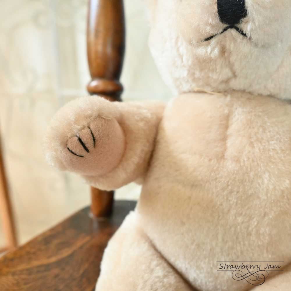 L3705-579 英国ヴィンテージ テディベア くま 販売済み ぬいぐるみ