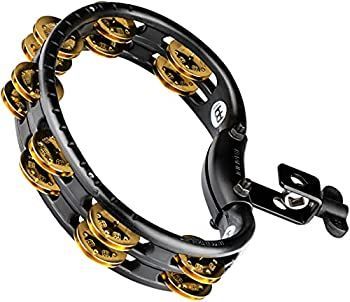 MEINL Percussion マイネル タンバリン Traditional ABS Tambourine Brass Jingles TMT2B-BK