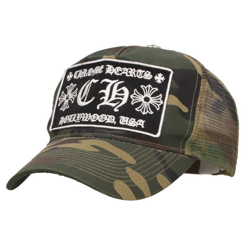 クロム　キャップ クロムハーツ TRUCKER CAP/トラッカーキャップ CHパッチクロス