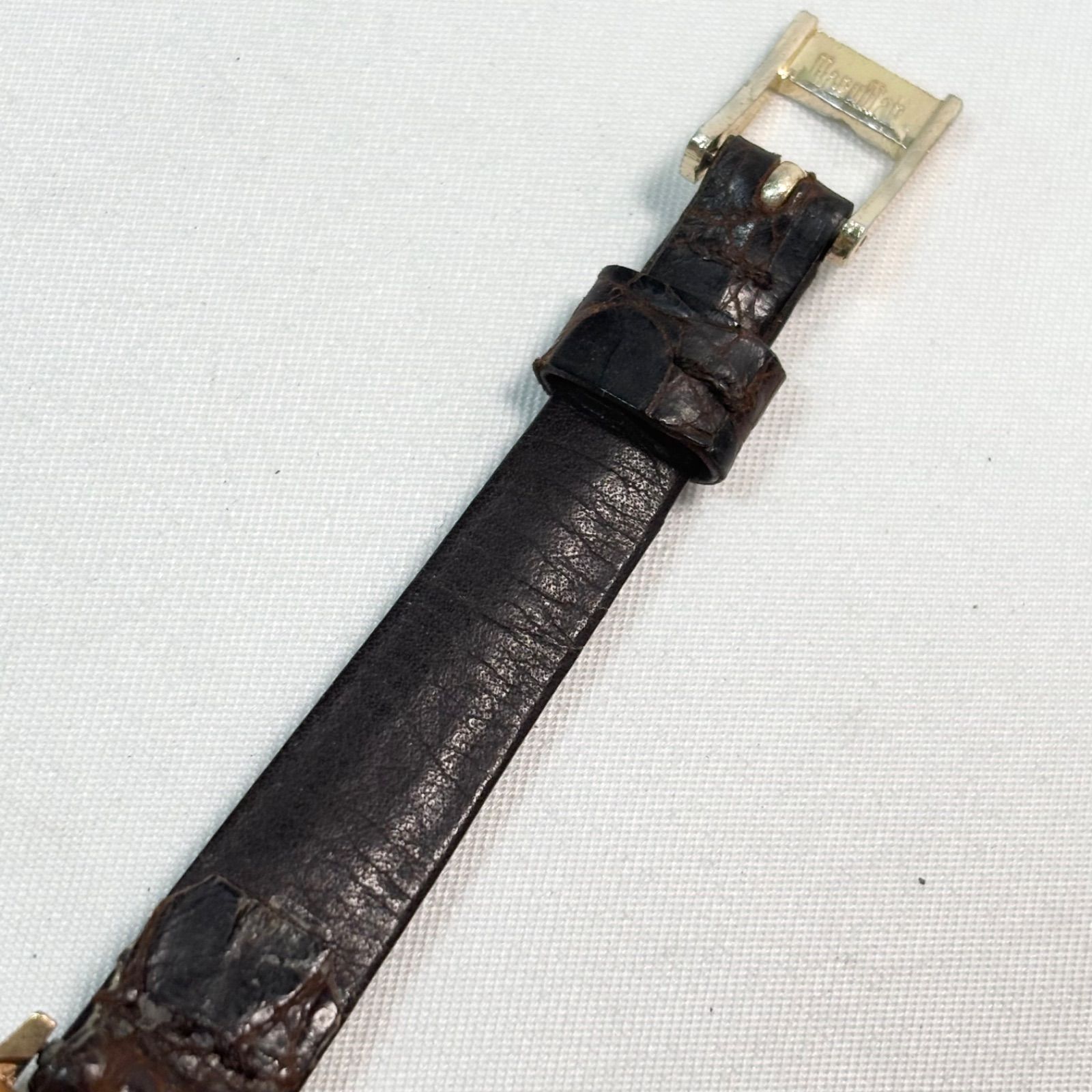 Seiko 手巻き時計 ゴールド/ブラウン 稼働品 SEIKO Goldfeather 手巻き