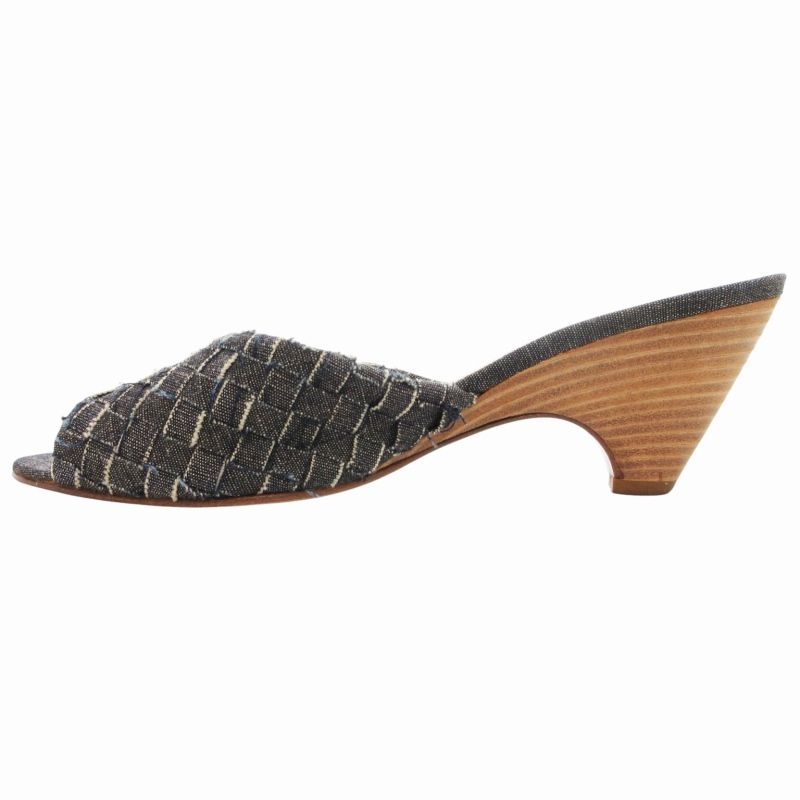 BOTTEGA VENETA ヒールサンダル ミュール 名東】【BOTTEGA VENETA】ボッテガ ヴェネタ リド ミュール
