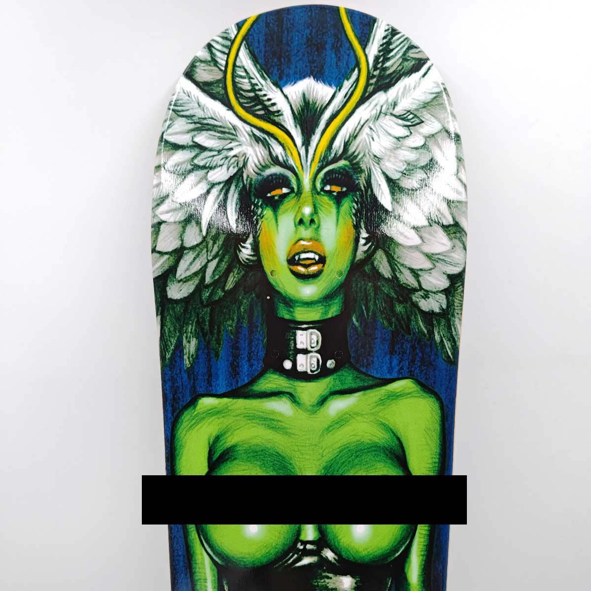 ロッキンジェリービーン×デビルマン　スケートボードデッキ　グリーン ロッキンジェリービーン Rockin'Jelly Bean SIRENE シレーヌ