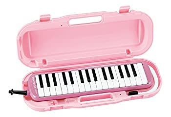 SUZUKI スズキ 鍵盤ハーモニカ メロディオン アルト 32鍵 パステルピンク MXA-32P 軽量本体 ハードケース
