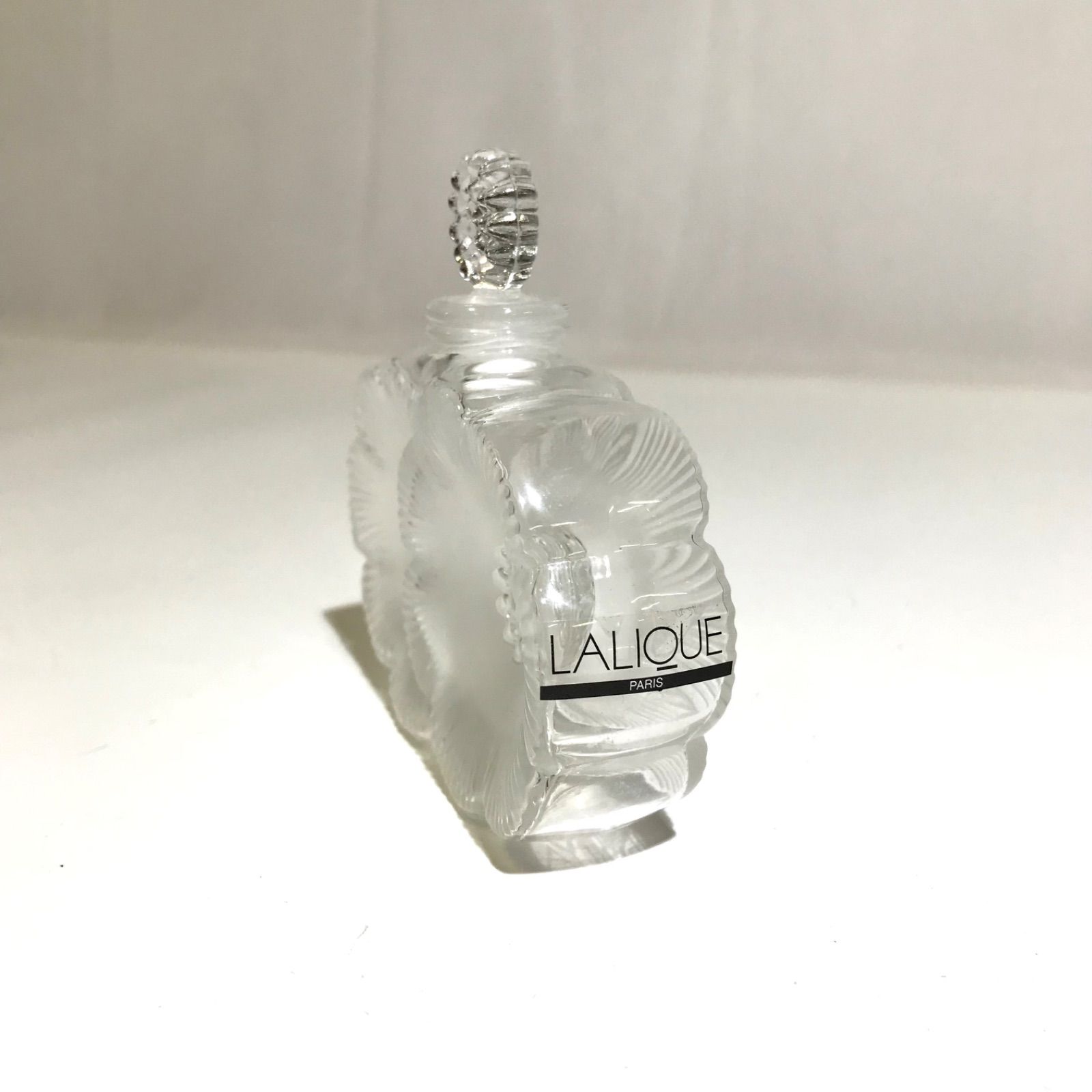 LALIQUE ラリック 香水瓶 ドゥ・フルール ガラス クリスタル フロステッド アネモネ フレグランスボトル 詰め替え - メルカリ