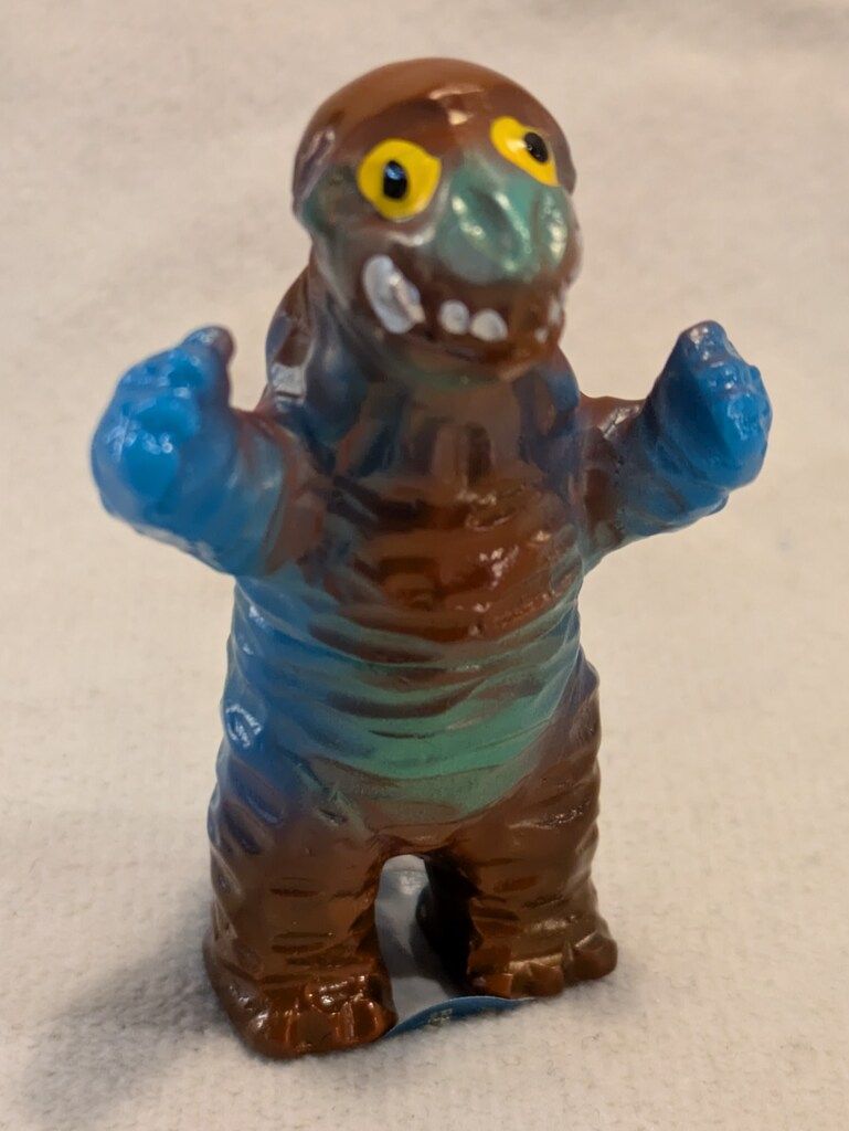 ぶたのはな ソフト焼き玩具 じゃんけんバトルセット 10 新品未開封  ぶたのはな じゃんけんバトル ベムスター 青成型⁄茶⁄黄色緑塗装 ぶたのは