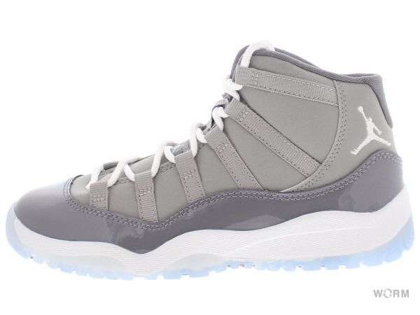 【US2Y】 JORDAN 11 RETRO (PS) COOL GREY 378039-005 【新古品】