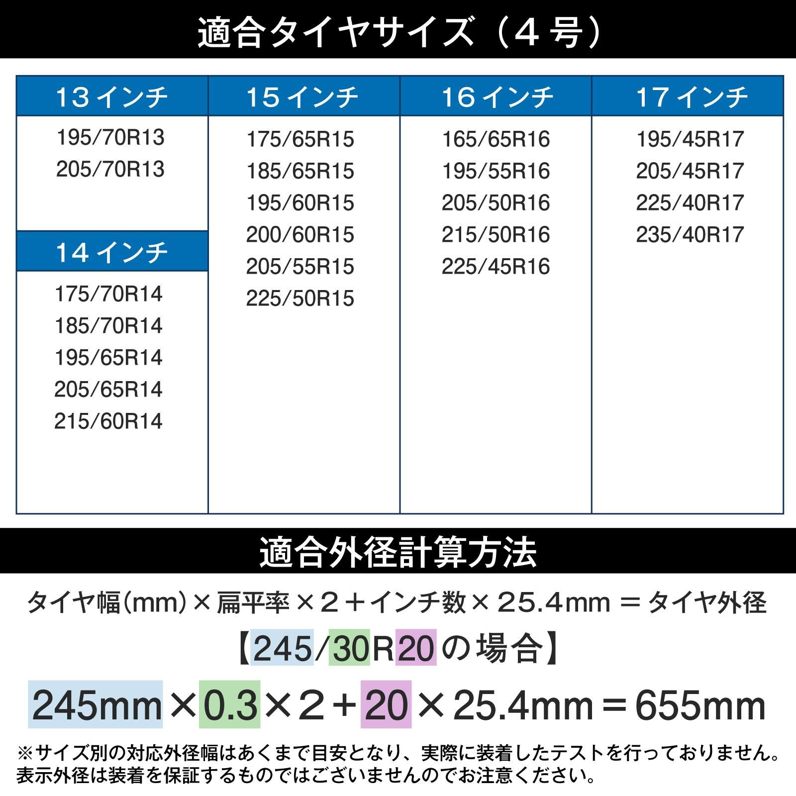 タイヤ4本分 ksc80074q-70009