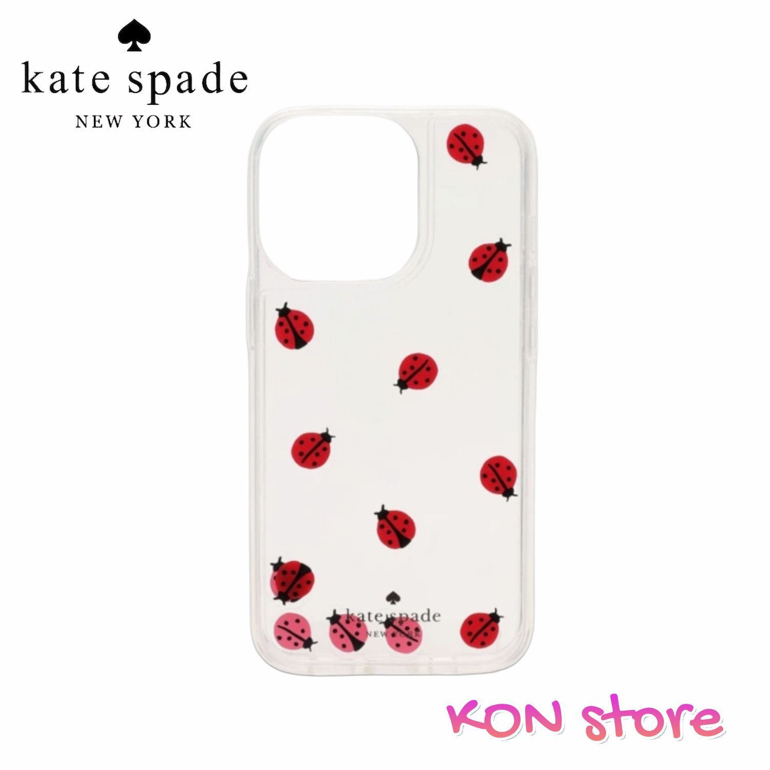 KATE SPADE ケイトスペード iPhone14対応ケース クリア KA555