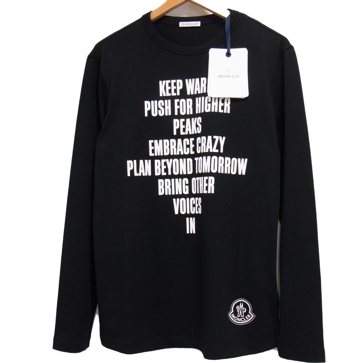 モンクレール MAGLIA GIROCOLLO 長袖 XL Tシャツ L/S MONCLER】【トップス】モンクレール『MAGLIA GIROCOLLO 長袖T
