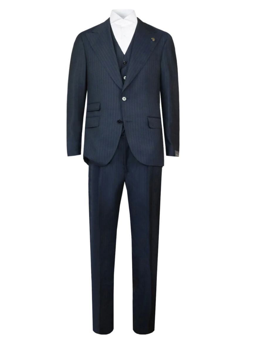 良品✨ブラックレーベルクレストブリッジ セットアップスーツ 紺
