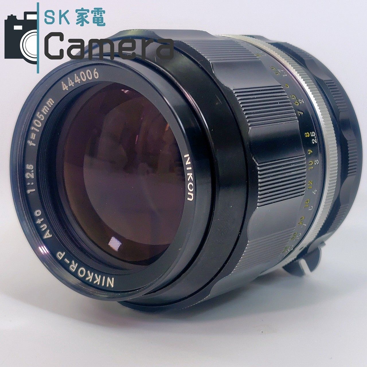 ★美品★ニコン NIKKOR-P Auto 105mm f2.5 #1150 Nikkor Auto 105mm f2.5 – FLASHBACK CAMERA