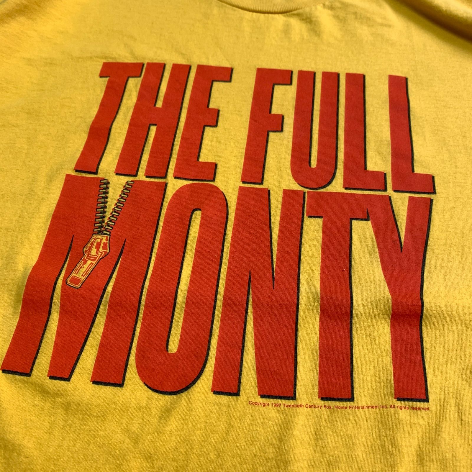 80s “ THE FULL MONTY ” Tee 90年代 映画 フル・モンティ Tシャツ 