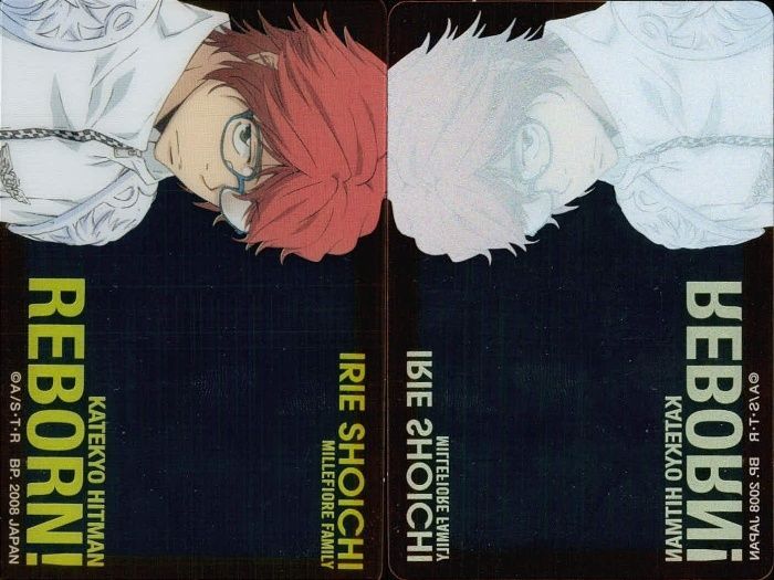 ux54 家庭教師ヒットマン REBORN! リボーン カード クリア 入江 正一