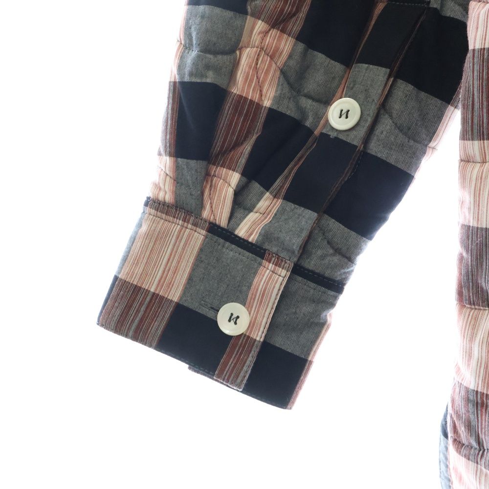 LOEWE (ロエベ) Anagram Quilting Hooded Shirt アナグラムパッチ